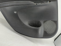 2018 Nissan Sentra Rear Left Driver Interior Door Panel Trim Black - Oemusedautoparts1.com