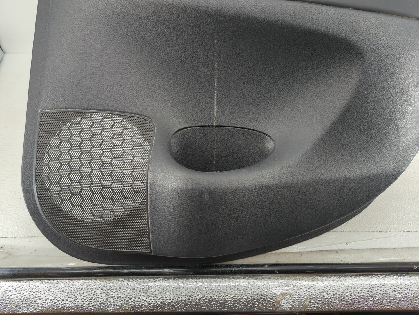 2018 Nissan Sentra Rear Right Passenger Interior Door Panel Trim Black - Oemusedautoparts1.com