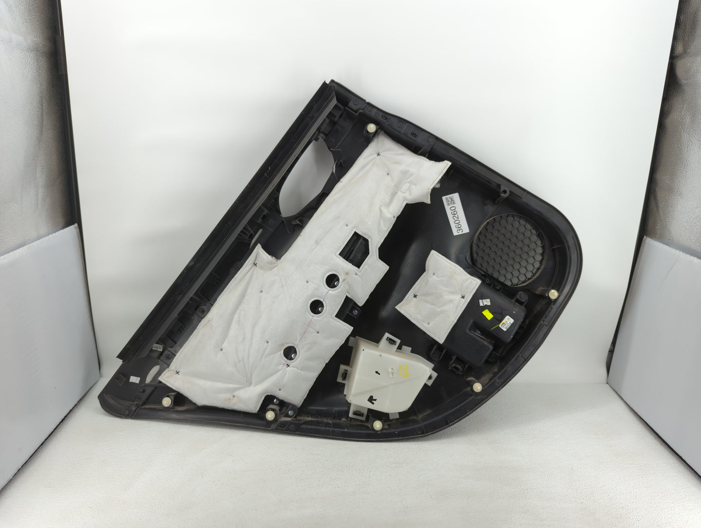 2018 Nissan Sentra Rear Right Passenger Interior Door Panel Trim Black - Oemusedautoparts1.com