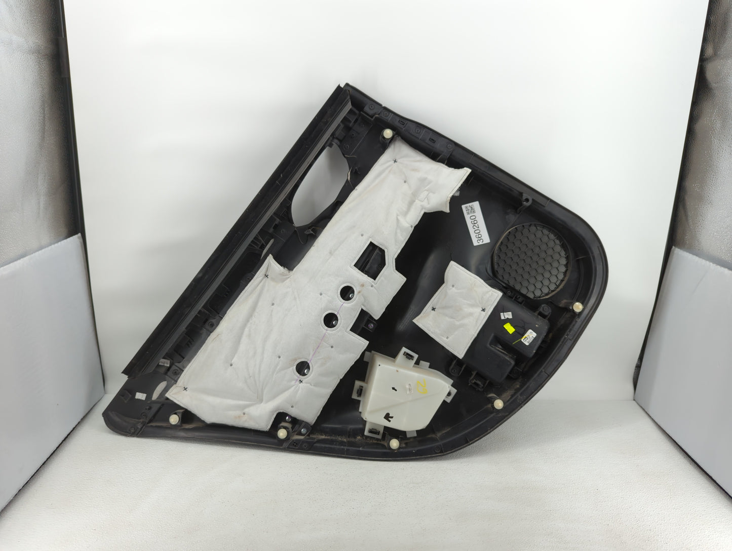 2018 Nissan Sentra Rear Right Passenger Interior Door Panel Trim Black - Oemusedautoparts1.com