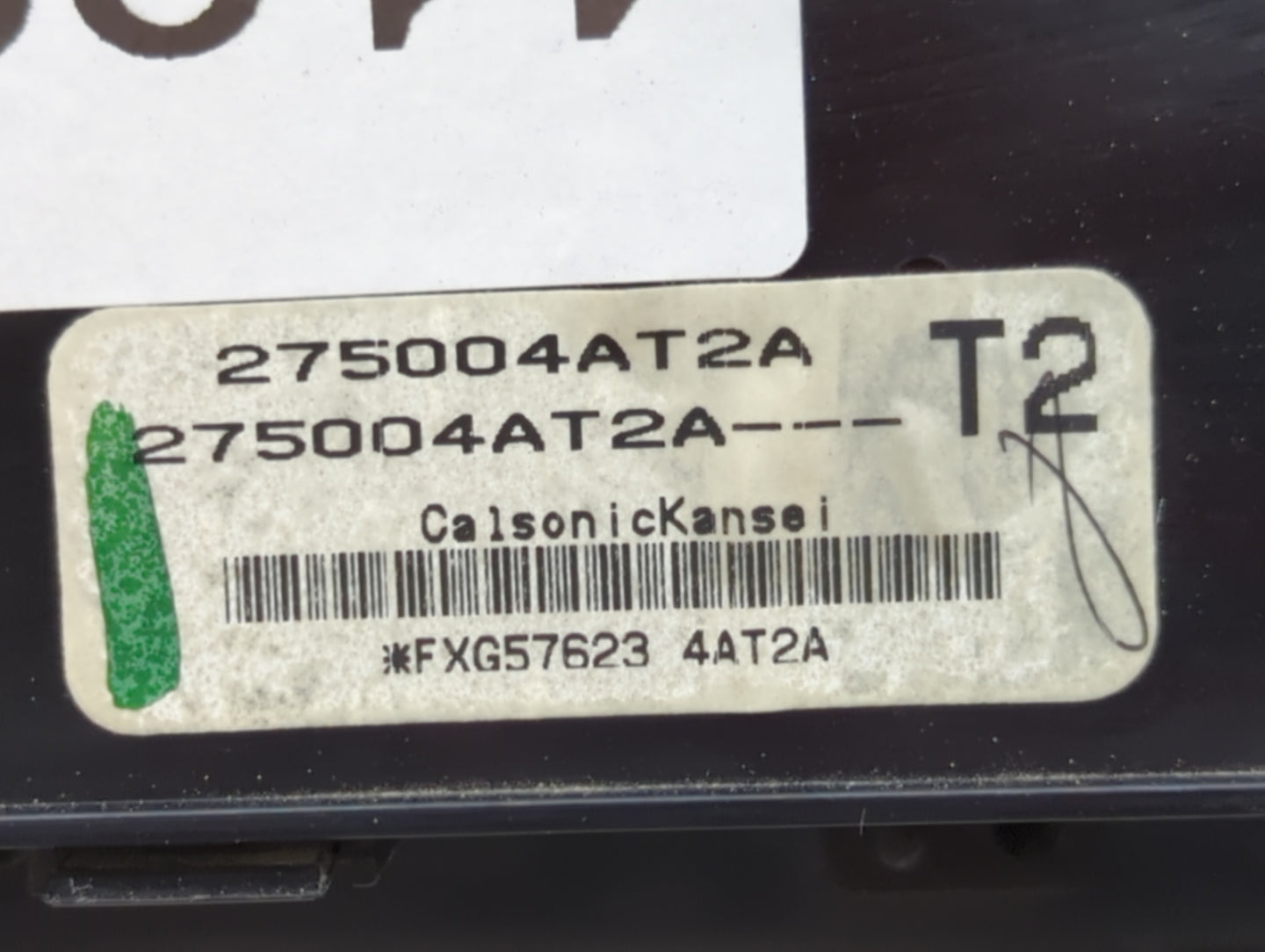 2017-2019 Nissan Sentra Climate Control Module Temperature AC/Heater Replacement P/N:275004AF2B 275004A Fits Fits 2017 2018 