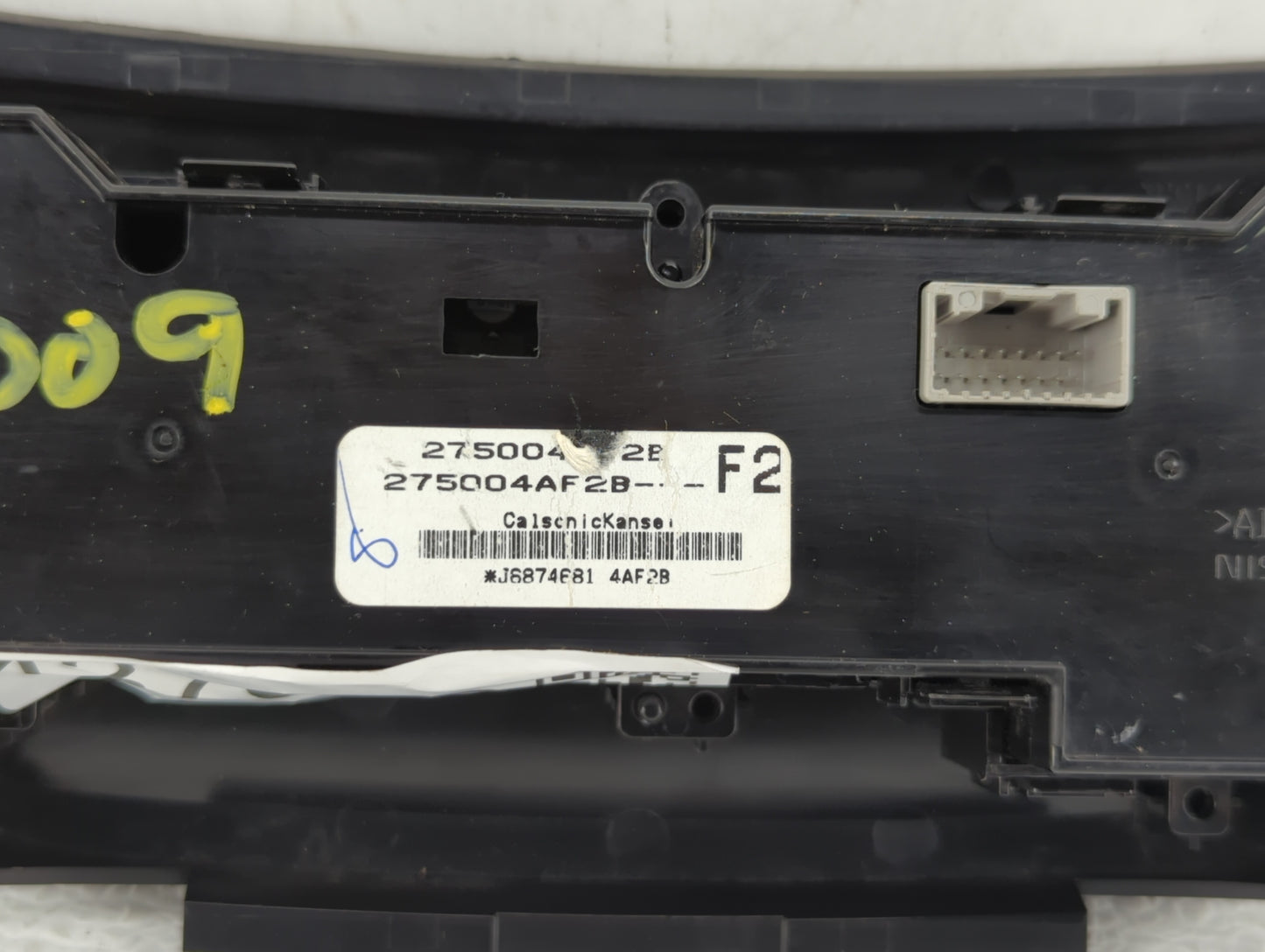 2017-2019 Nissan Sentra Climate Control Module Temperature AC/Heater Replacement P/N:275004AF2B 275004A Fits Fits 2017 2018 