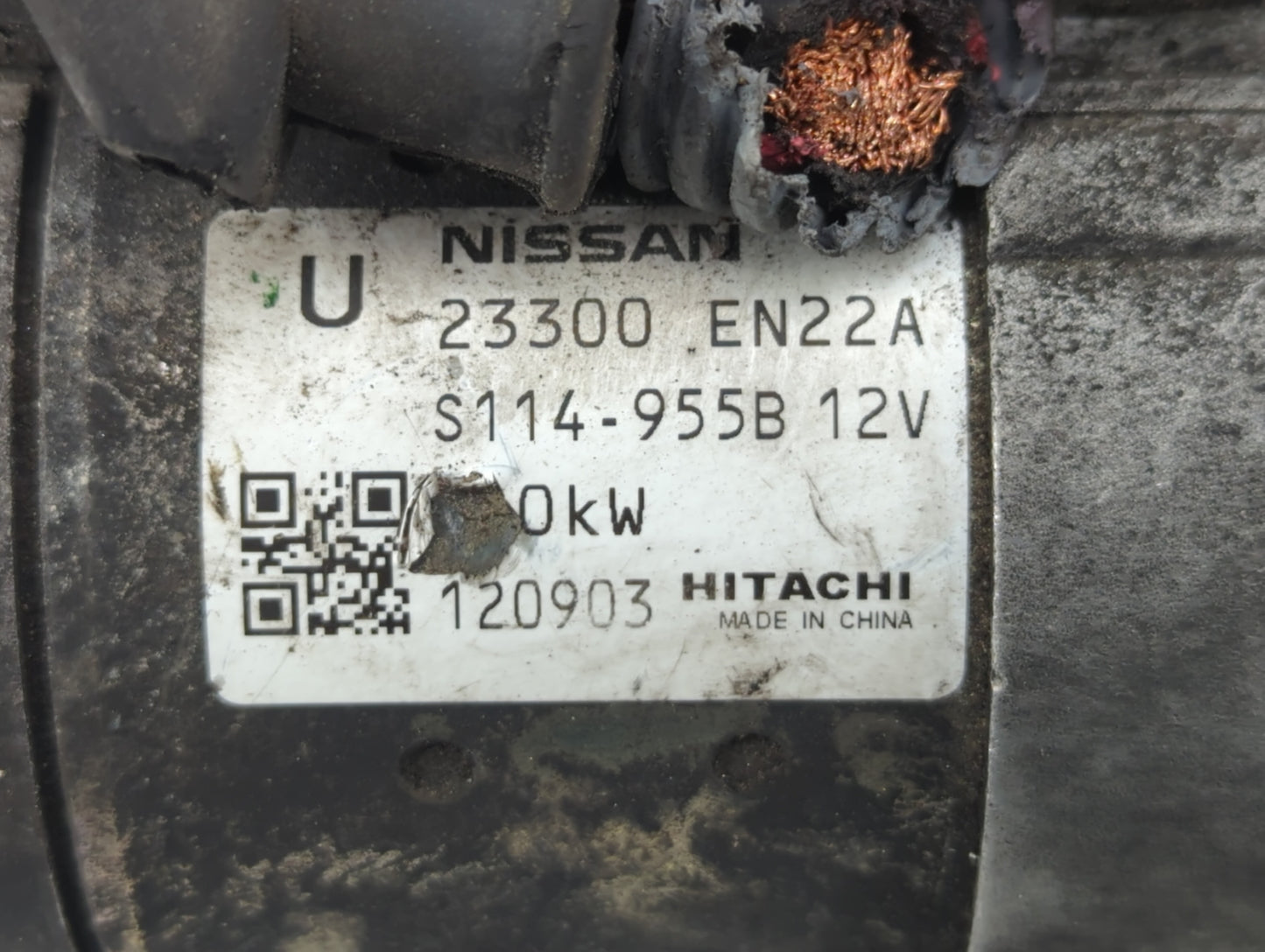 2013-2019 Nissan Sentra Car Starter Motor Solenoid OEM P/N:23300 EN22A Fits Fits 2013 2014 2015 2016 2017 2018 2019 2020 OEM
