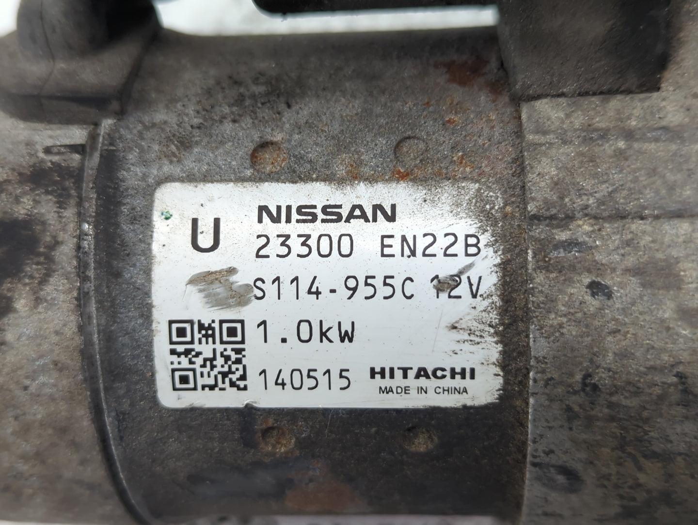 2013-2019 Nissan Sentra Car Starter Motor Solenoid OEM P/N:23300 EN22B Fits Fits 2013 2014 2015 2016 2017 2018 2019 2020 OEM