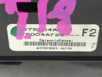 2017-2019 Nissan Sentra Climate Control Module Temperature AC/Heater Replacement P/N:275004AF2B Fits Fits 2017 2018 2019 OEM