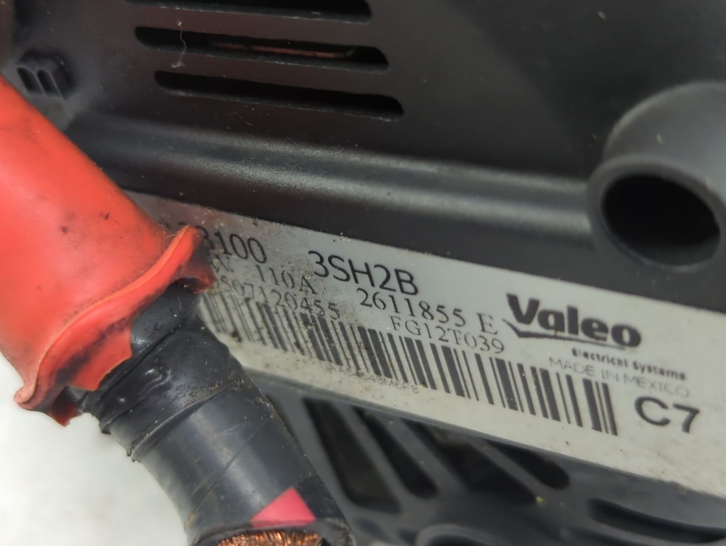 2013-2019 Nissan Sentra Alternator Replacement Generator Charging Assembly Engine OEM P/N:2611855 100 3SH2B Fits OEM Used Au