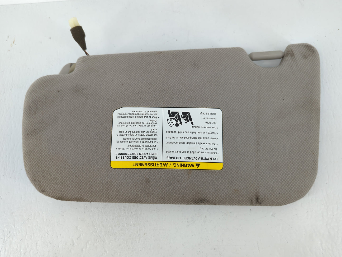 2013-2019 Nissan Sentra Sun Visor Shade Replacement Passenger Right Mirror Fits Fits 2013 2014 2015 2016 2017 2018 2019 OEM 