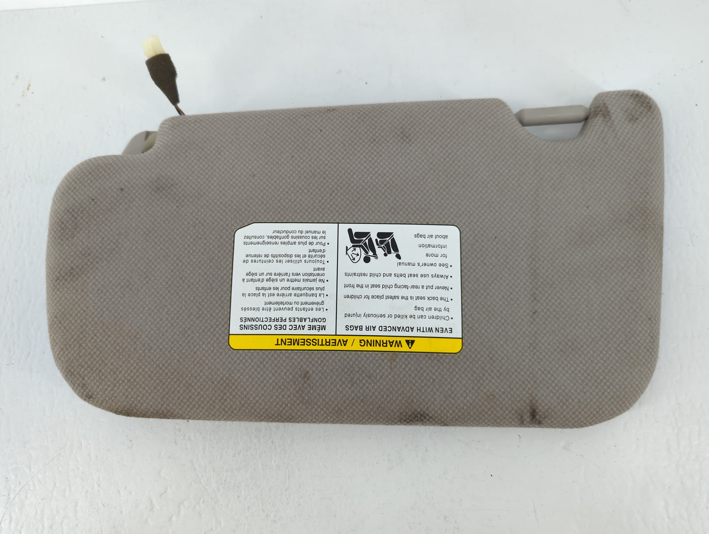 2013-2019 Nissan Sentra Sun Visor Shade Replacement Passenger Right Mirror Fits Fits 2013 2014 2015 2016 2017 2018 2019 OEM 