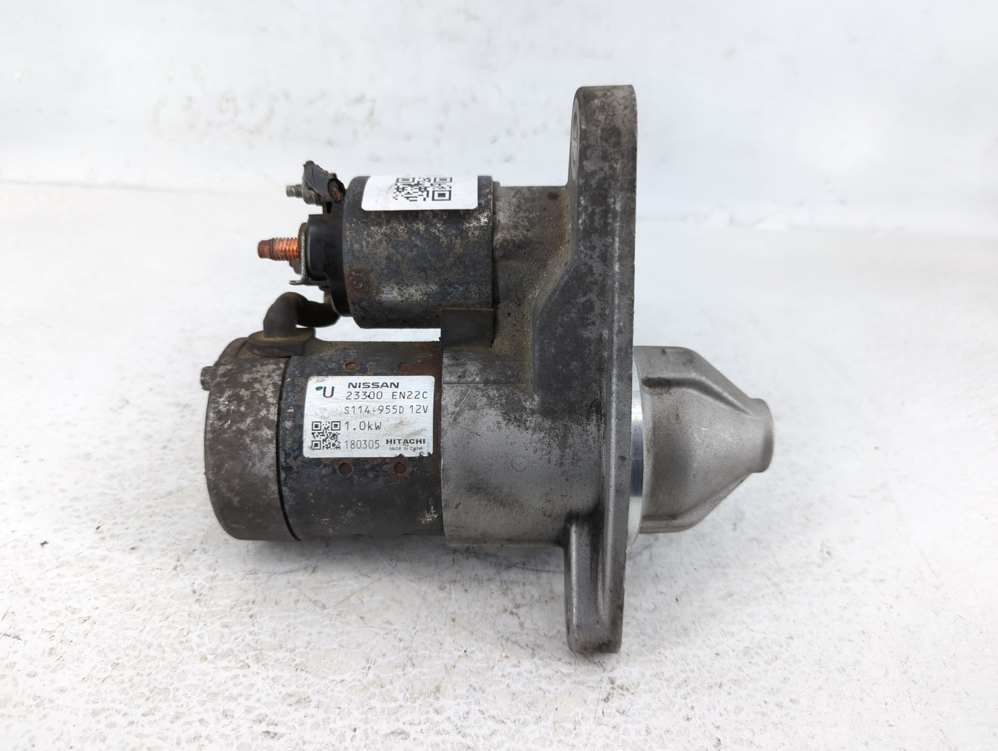 2013-2019 Nissan Sentra Car Starter Motor Solenoid OEM P/N:S114-955D 12V 23300 EN22C Fits OEM Used Auto Parts - Oemusedautop