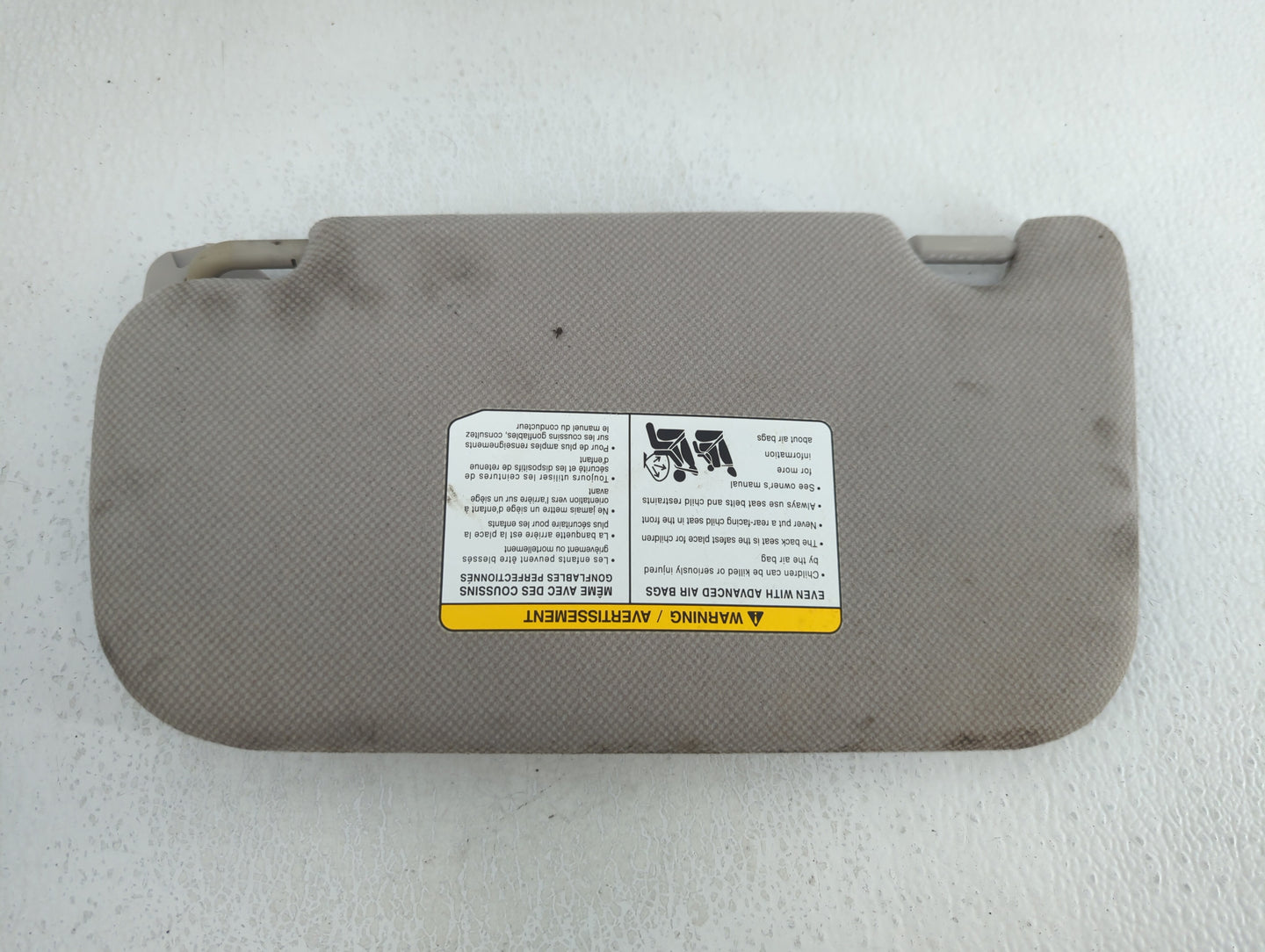 2013-2019 Nissan Sentra Sun Visor Shade Replacement Passenger Right Mirror Fits Fits 2012 2013 2014 2015 2016 2017 2018 2019