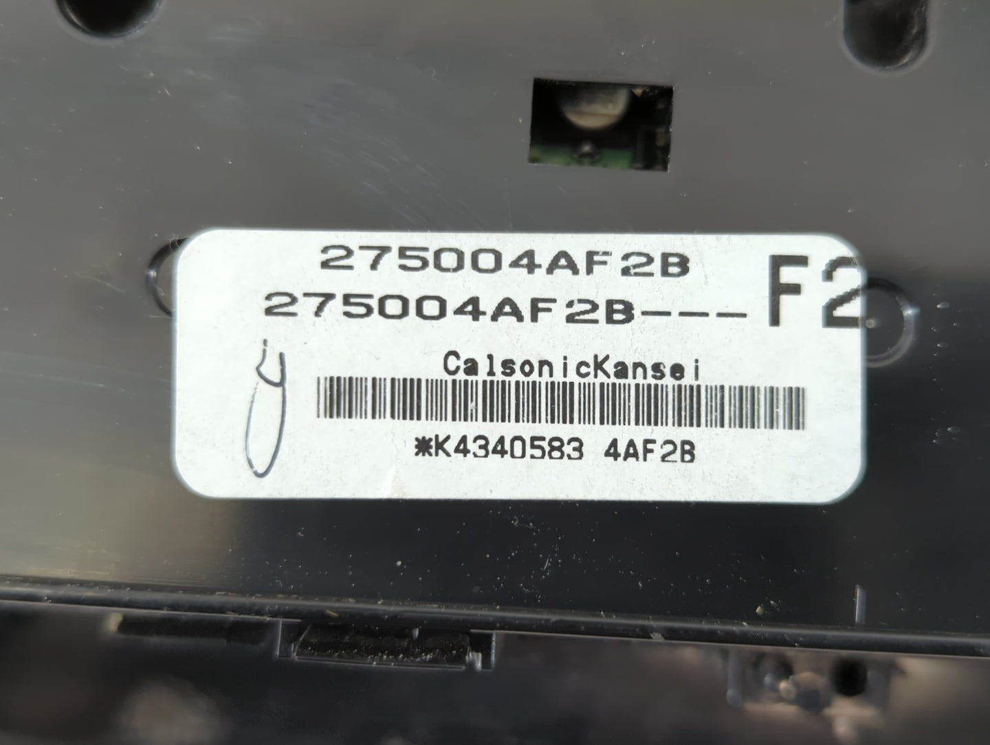 2015-2019 Nissan Sentra Climate Control Module Temperature AC/Heater Replacement P/N:27500 4AT4A Fits OEM Used Auto Parts - 