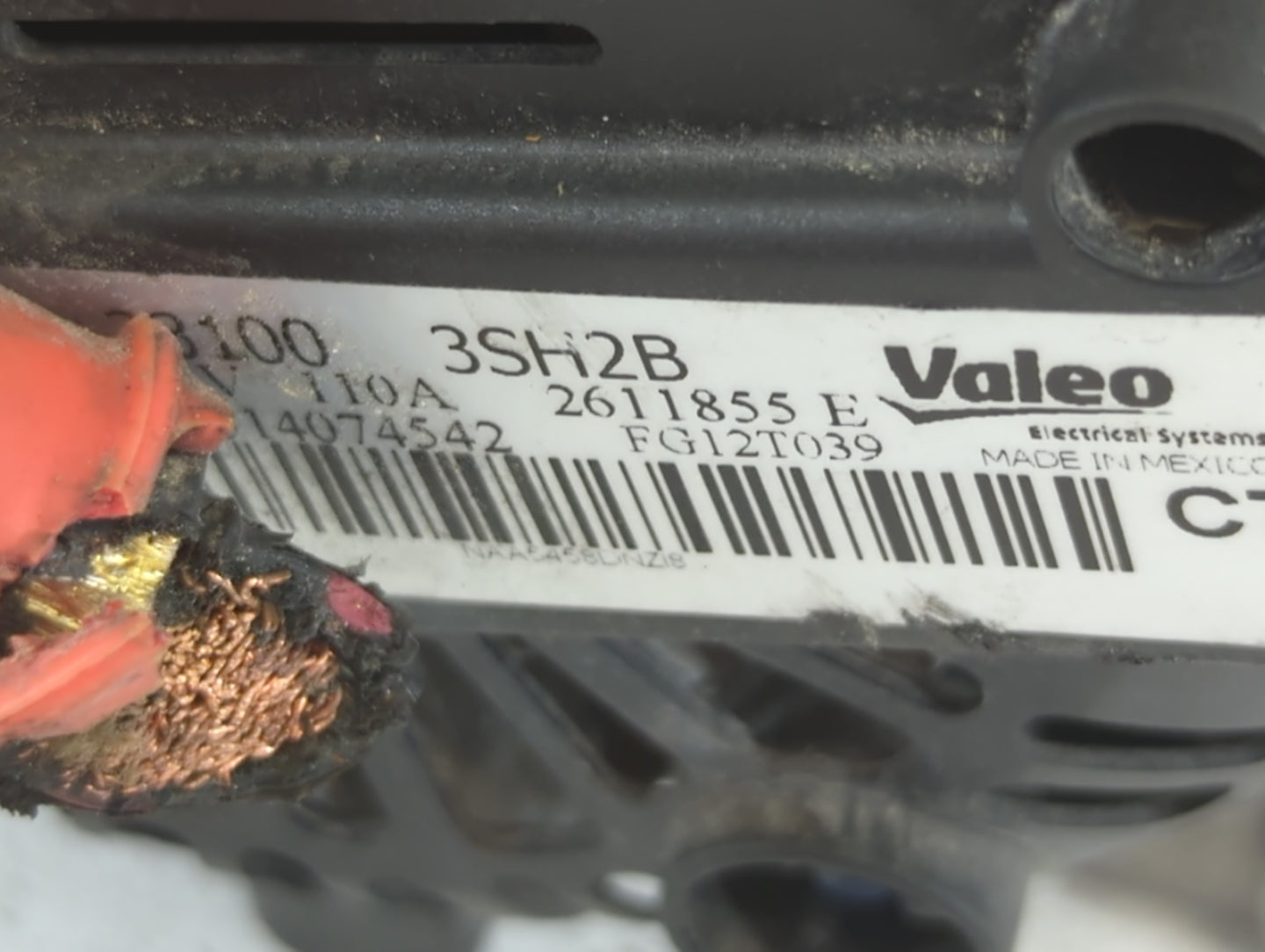 2013-2019 Nissan Sentra Alternator Replacement Generator Charging Assembly Engine OEM P/N:2611855 E 23100 3SH2B Fits OEM Use