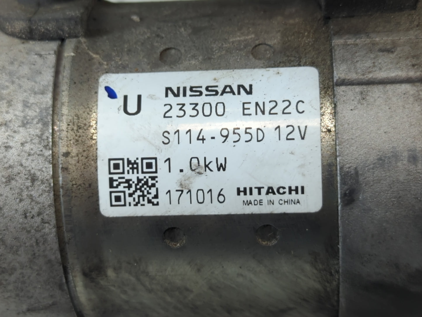 2013-2019 Nissan Sentra Car Starter Motor Solenoid OEM P/N:23300 EN22C Fits Fits 2013 2014 2015 2016 2017 2018 2019 2020 OEM