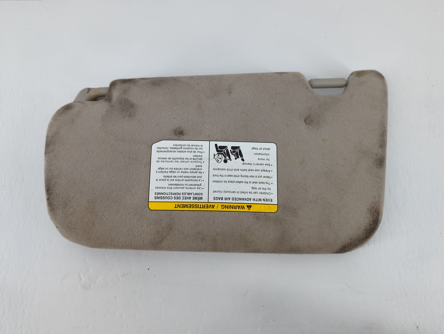 2013-2019 Nissan Sentra Sun Visor Shade Replacement Passenger Right Mirror Fits Fits 2012 2013 2014 2015 2016 2017 2018 2019