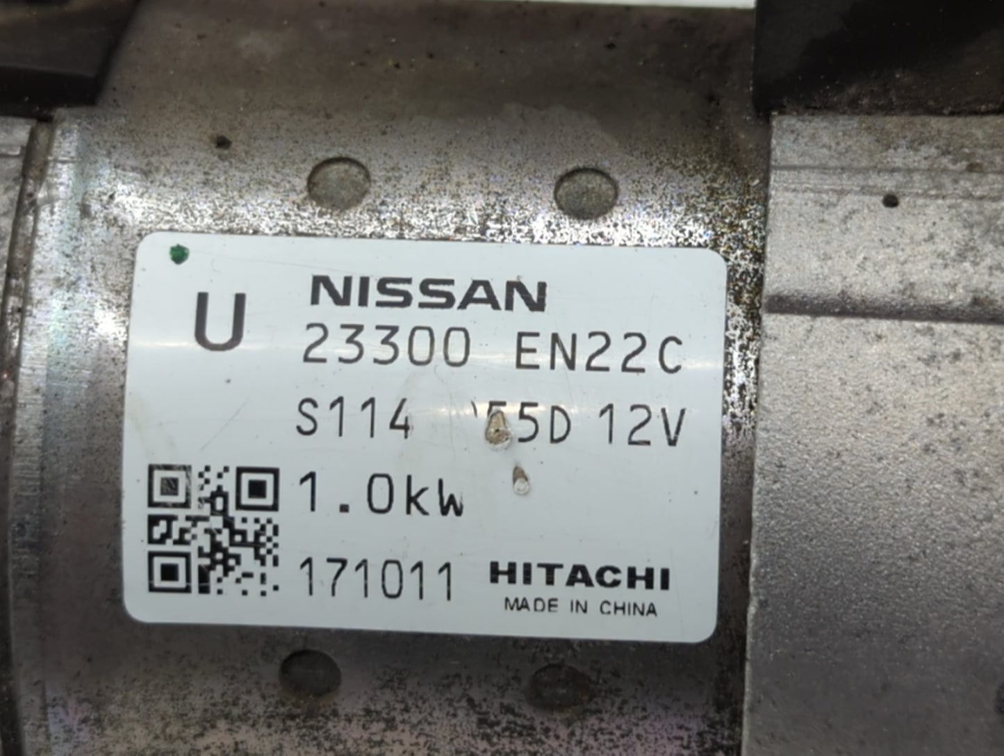 2013-2019 Nissan Sentra Car Starter Motor Solenoid OEM P/N:23300 EN22C Fits Fits 2013 2014 2015 2016 2017 2018 2019 2020 OEM