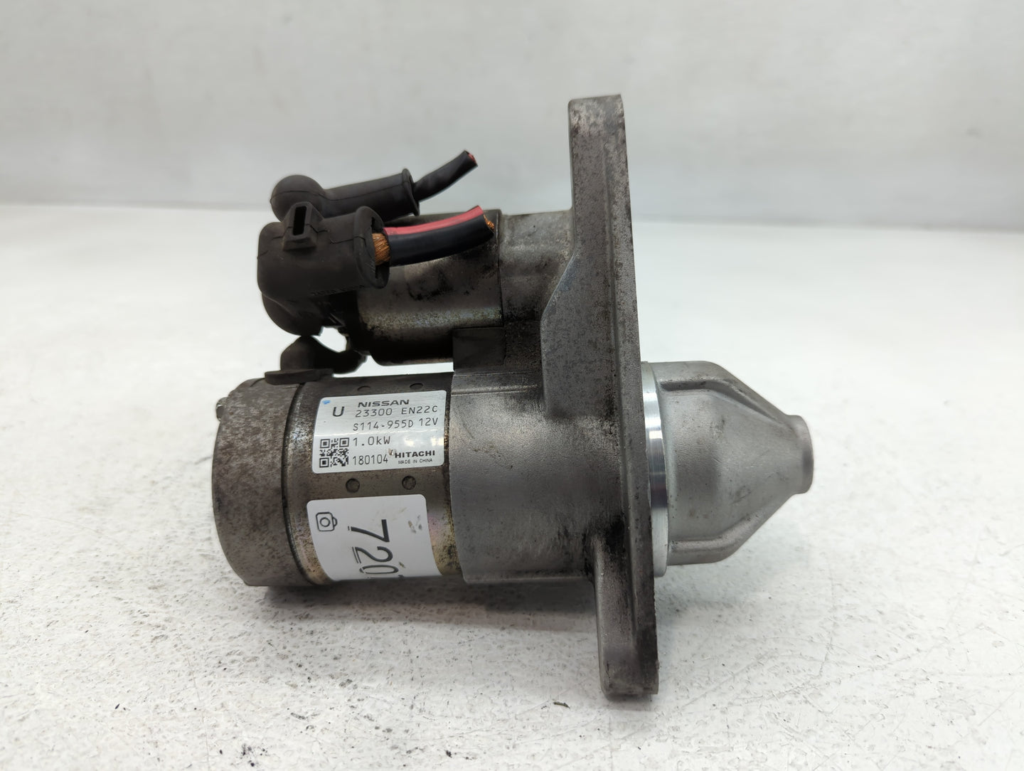 2013-2019 Nissan Sentra Car Starter Motor Solenoid OEM P/N:S114-955D 12V 23300 EN22A Fits OEM Used Auto Parts - Oemusedautop