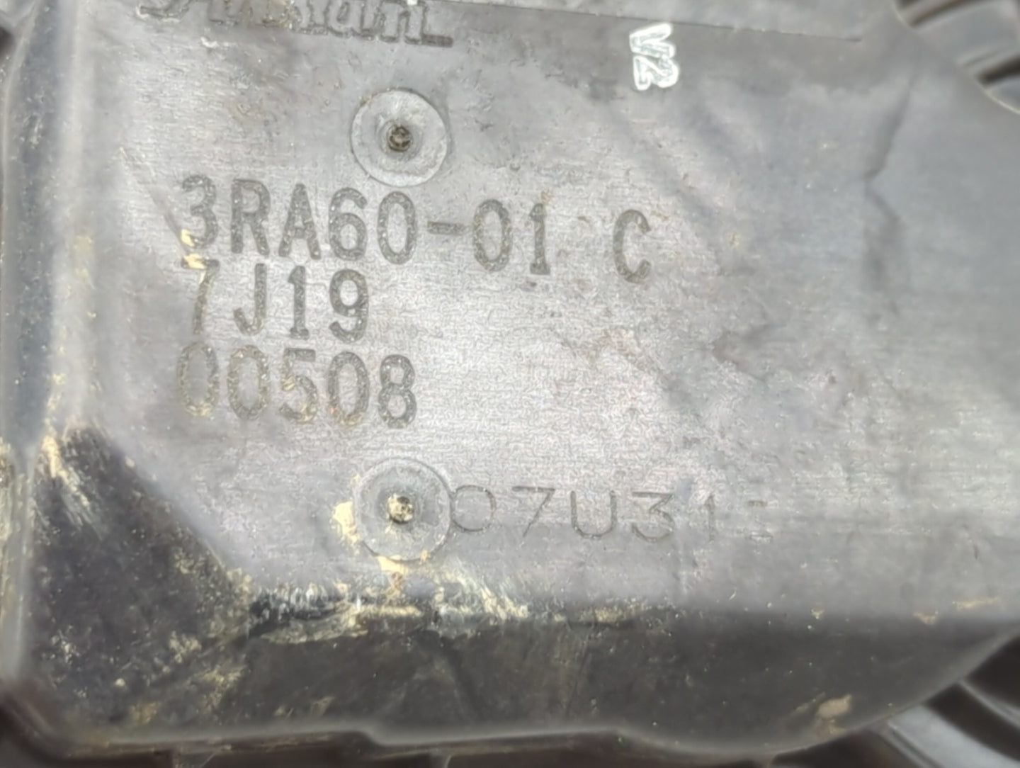 2013-2019 Nissan Sentra Throttle Body P/N:3RA60-01 C Fits Fits 2013 2014 2015 2016 2017 2018 2019 OEM Used Auto Parts - Oemu