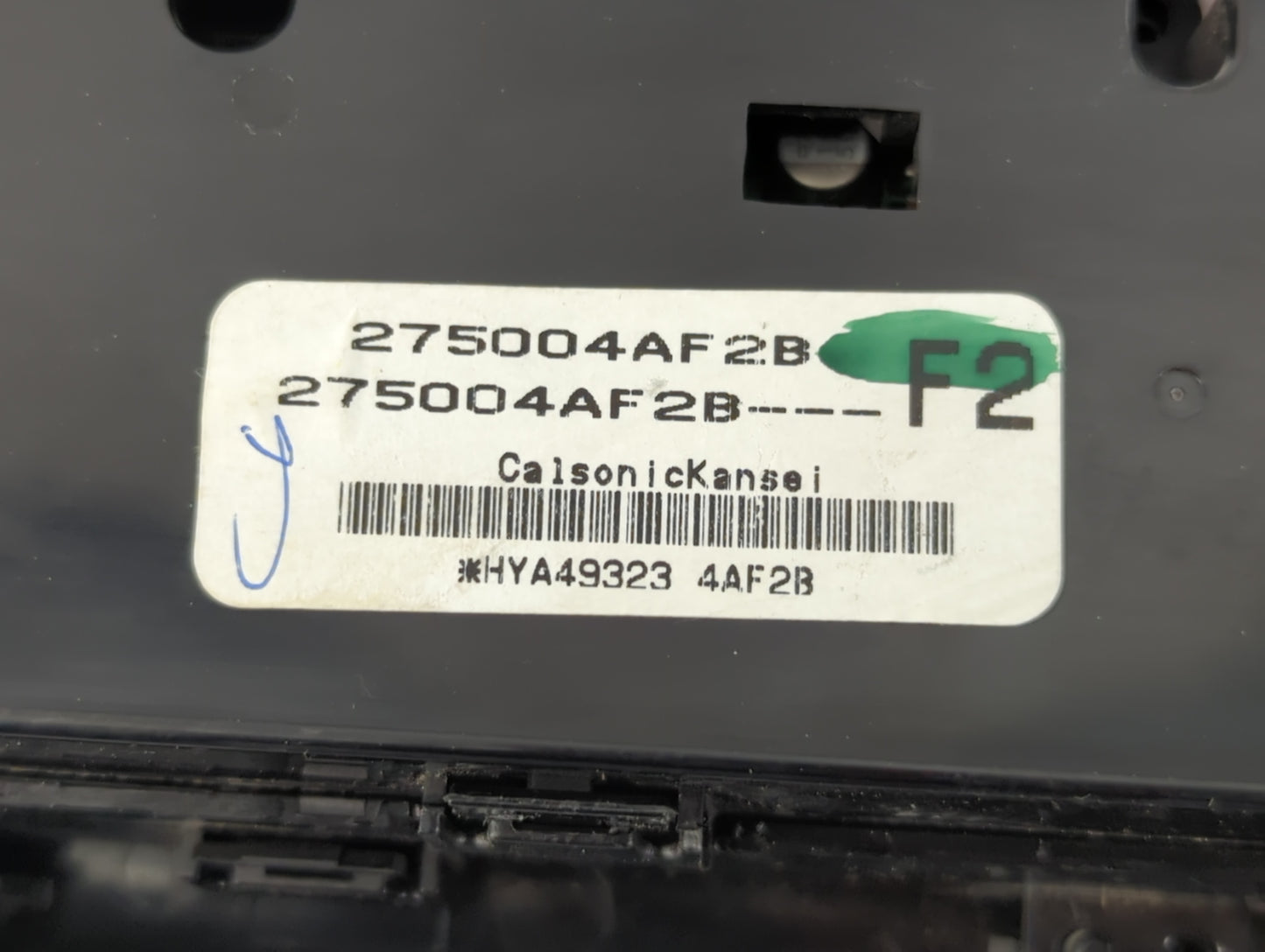 2017-2019 Nissan Sentra Climate Control Module Temperature AC/Heater Replacement P/N:275004AF2B Fits Fits 2017 2018 2019 OEM
