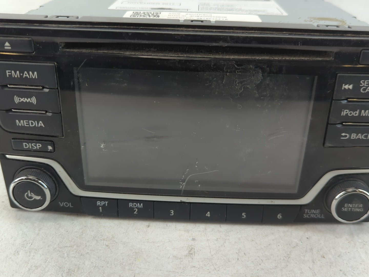 2013-2019 Nissan Sentra Radio AM FM Cd Player Receiver Replacement P/N:28185 4AF7A Fits Fits 2013 2014 2015 2016 2017 2018 2