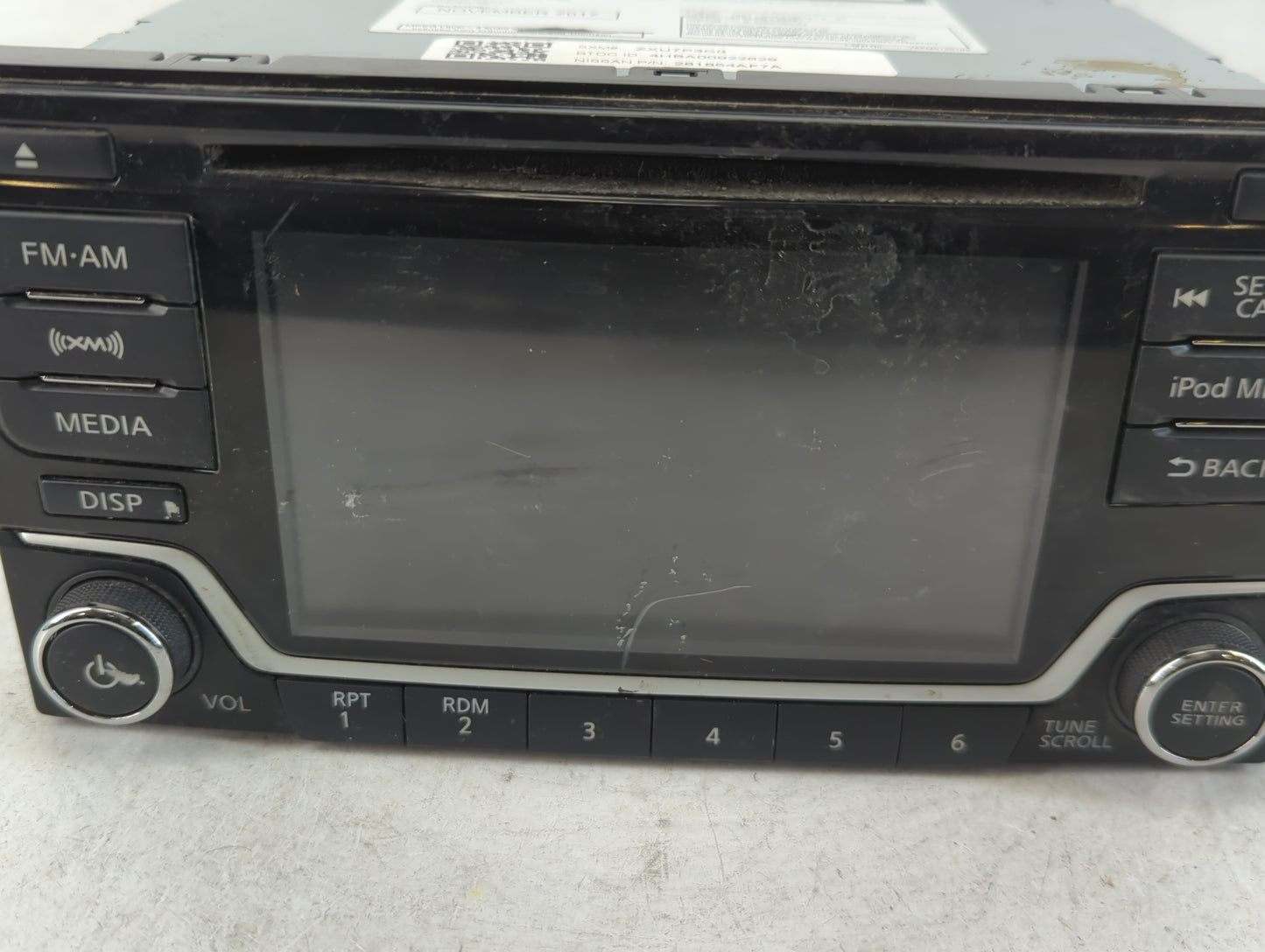 2013-2019 Nissan Sentra Radio AM FM Cd Player Receiver Replacement P/N:28185 4AF7A Fits Fits 2013 2014 2015 2016 2017 2018 2