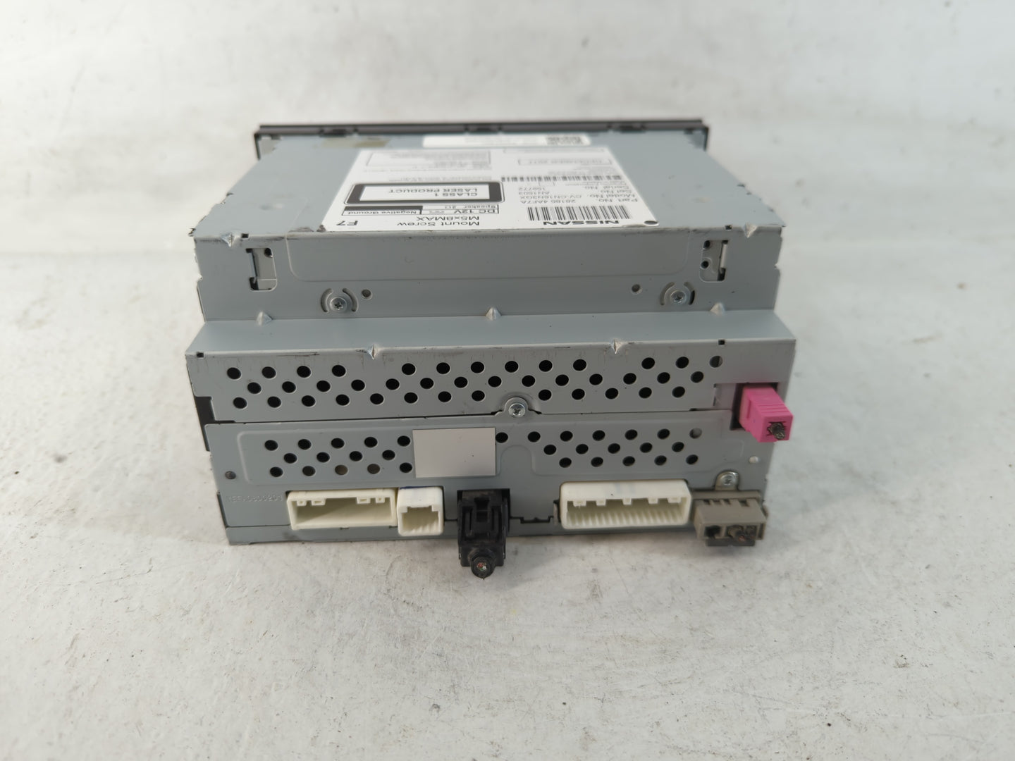 2017-2019 Nissan Sentra Radio AM FM Cd Player Receiver Replacement P/N:28185 4AF7A Fits Fits 2017 2018 2019 OEM Used Auto Pa