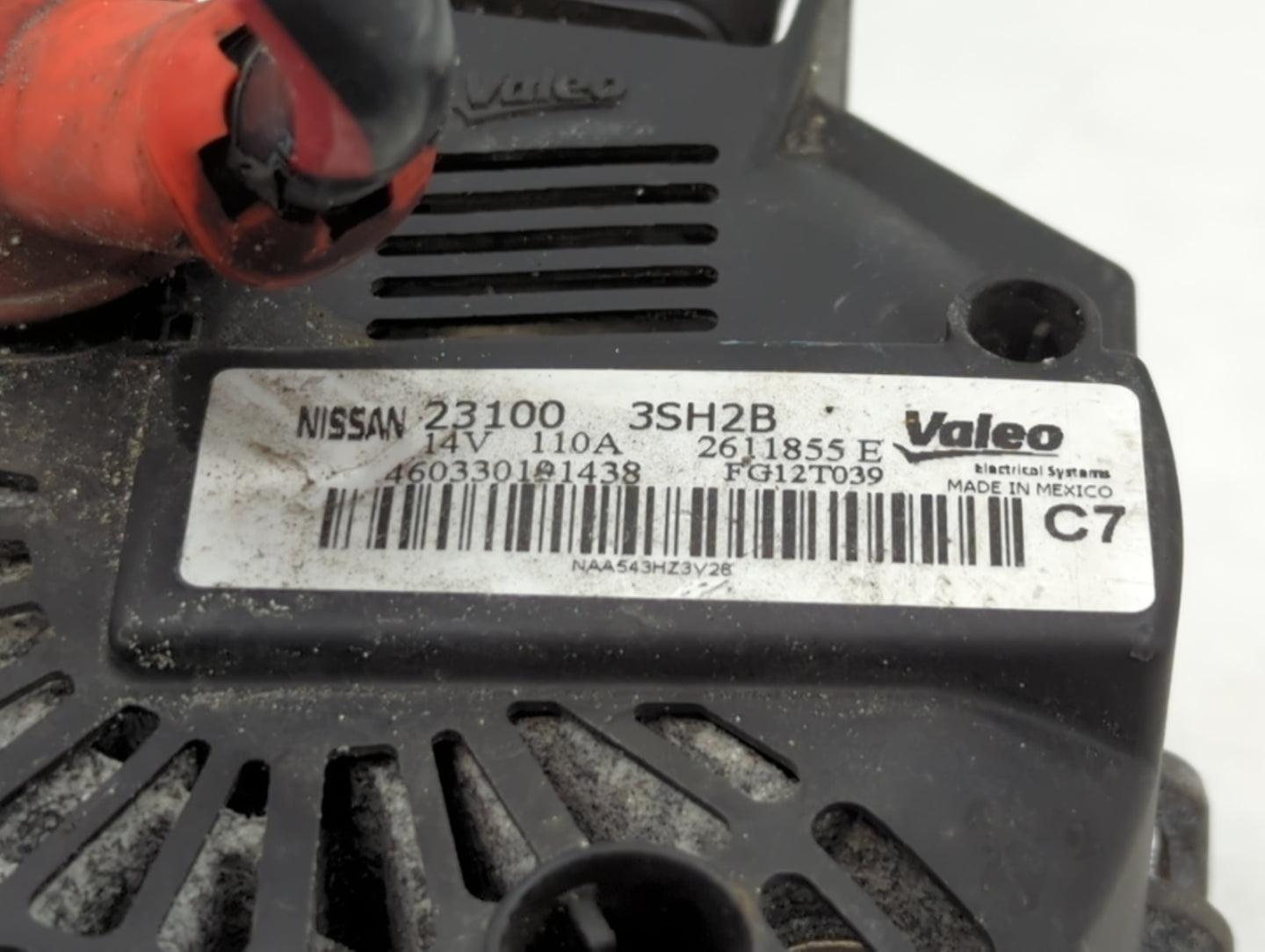 2018-2019 Nissan Sentra Alternator Replacement Generator Charging Assembly Engine OEM P/N:23100 3SH2B Fits Fits 2018 2019 OE