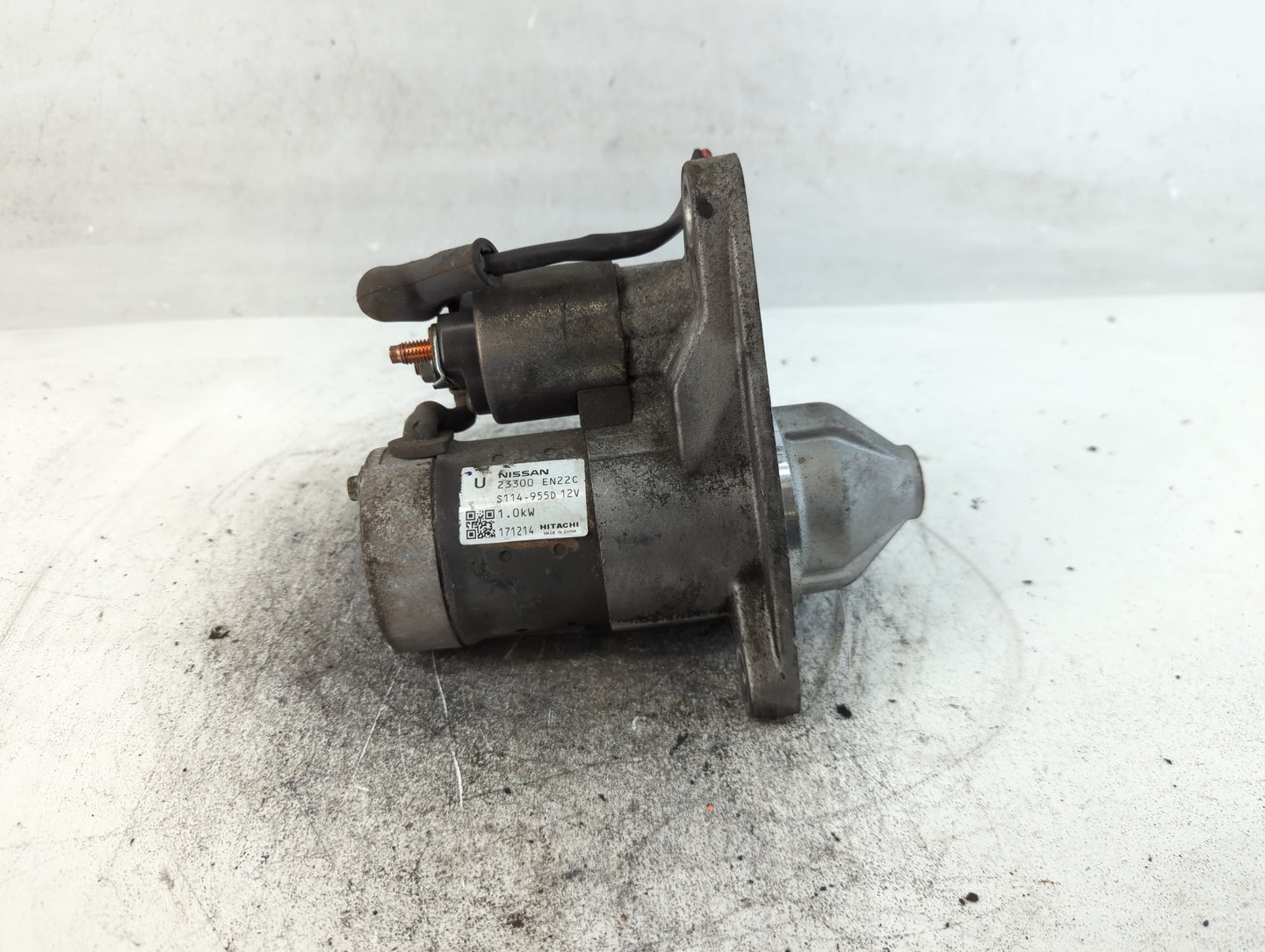 2013-2019 Nissan Sentra Car Starter Motor Solenoid OEM P/N:23300 EN22C Fits Fits 2013 2014 2015 2016 2017 2018 2019 2020 OEM