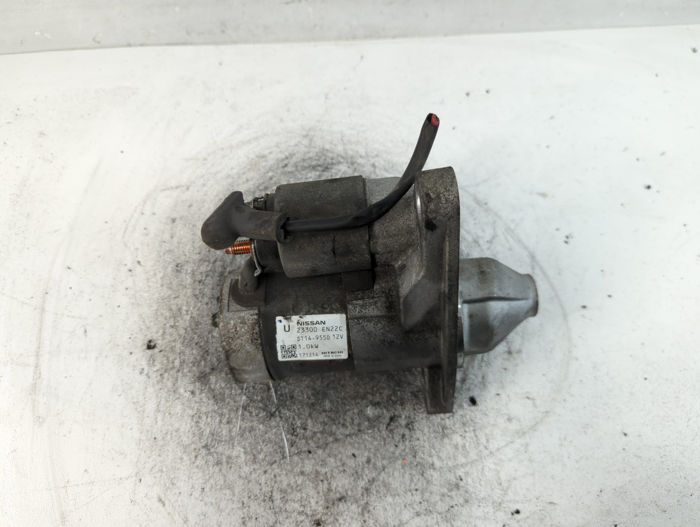 2013-2019 Nissan Sentra Car Starter Motor Solenoid OEM P/N:23300 EN22C Fits Fits 2013 2014 2015 2016 2017 2018 2019 2020 OEM