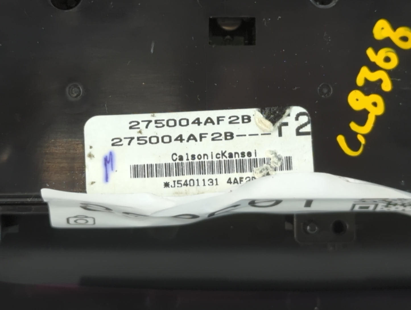 2017-2019 Nissan Sentra Climate Control Module Temperature AC/Heater Replacement P/N:275004AF2B Fits Fits 2017 2018 2019 OEM