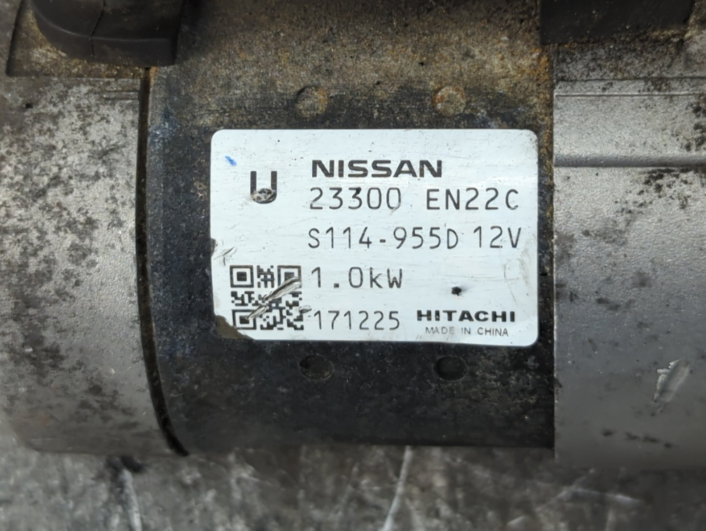 2013-2019 Nissan Sentra Car Starter Motor Solenoid OEM P/N:23300 EN22C Fits Fits 2013 2014 2015 2016 2017 2018 2019 2020 OEM