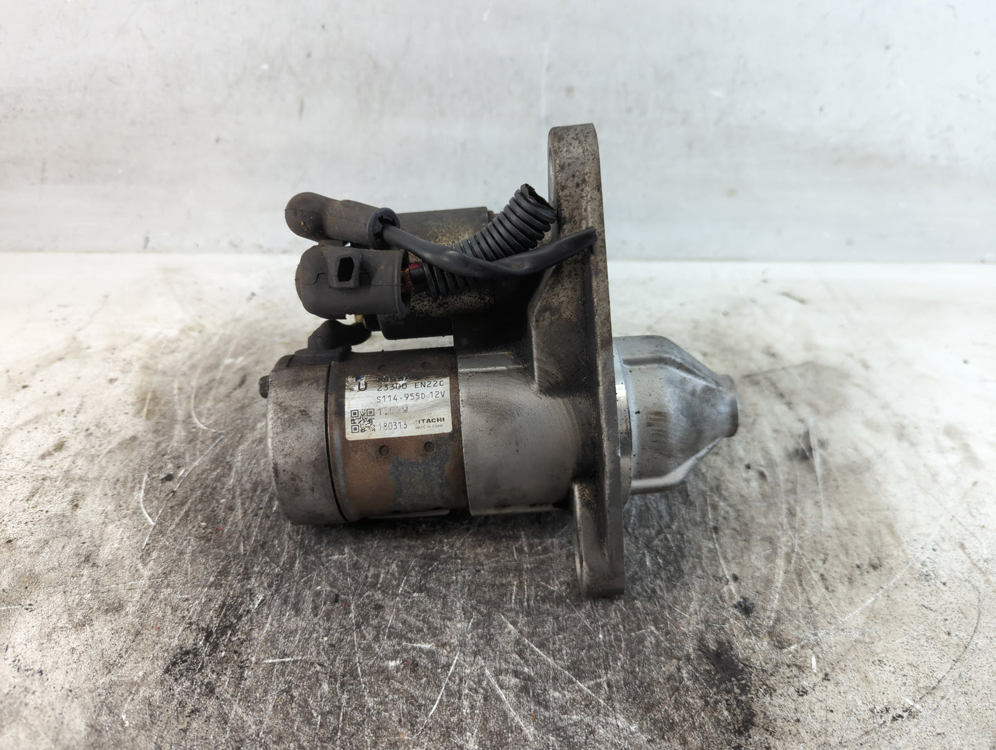 2013-2019 Nissan Sentra Car Starter Motor Solenoid OEM P/N:23300 EN22C Fits Fits 2013 2014 2015 2016 2017 2018 2019 2020 OEM