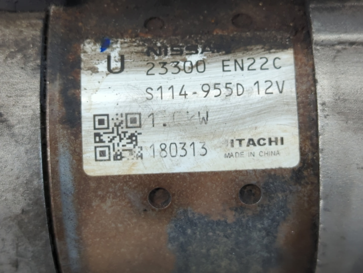 2013-2019 Nissan Sentra Car Starter Motor Solenoid OEM P/N:23300 EN22C Fits Fits 2013 2014 2015 2016 2017 2018 2019 2020 OEM