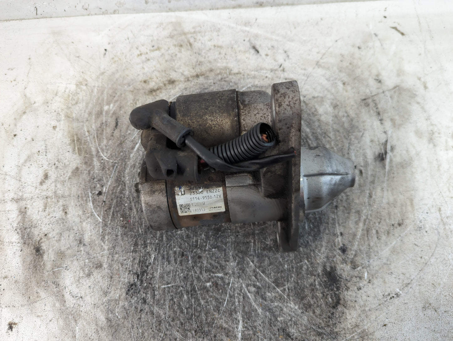 2013-2019 Nissan Sentra Car Starter Motor Solenoid OEM P/N:23300 EN22C Fits Fits 2013 2014 2015 2016 2017 2018 2019 2020 OEM