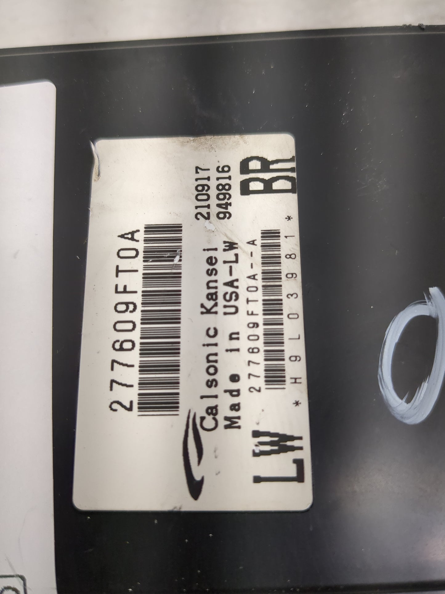 2018-2021 Nissan Titan Temperature Control Module 277609ft0a - Oemusedautoparts1.com