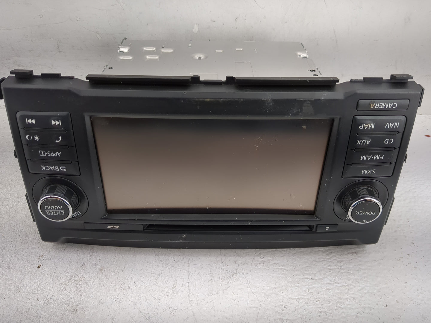 2018 Nissan Titan Radio AM FM Cd Player Receiver Replacement P/N:25915EZ22C 7 515 750 Fits OEM Used Auto Parts - Oemusedauto