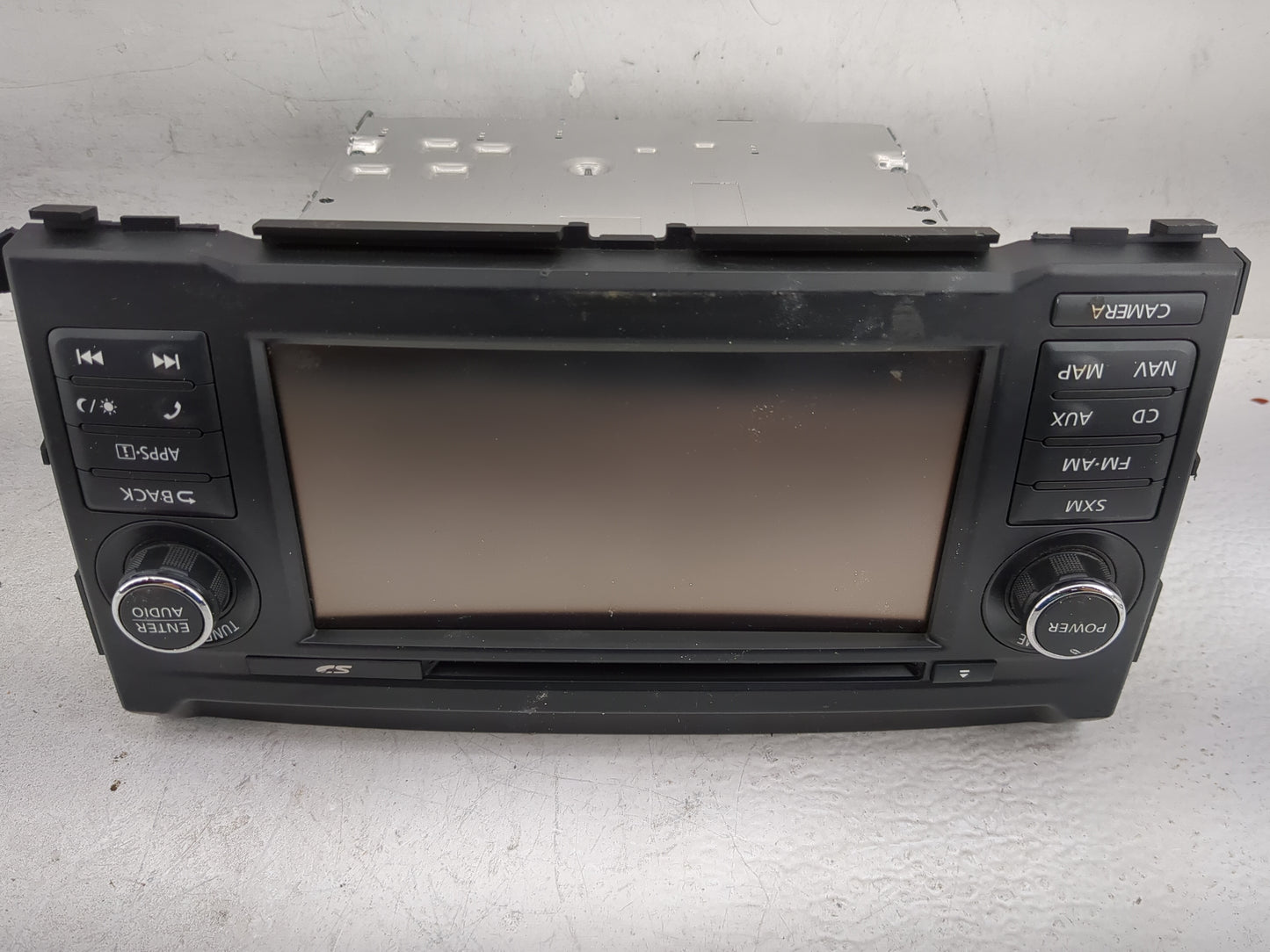 2018 Nissan Titan Radio AM FM Cd Player Receiver Replacement P/N:25915EZ22C 7 515 750 Fits OEM Used Auto Parts - Oemusedauto