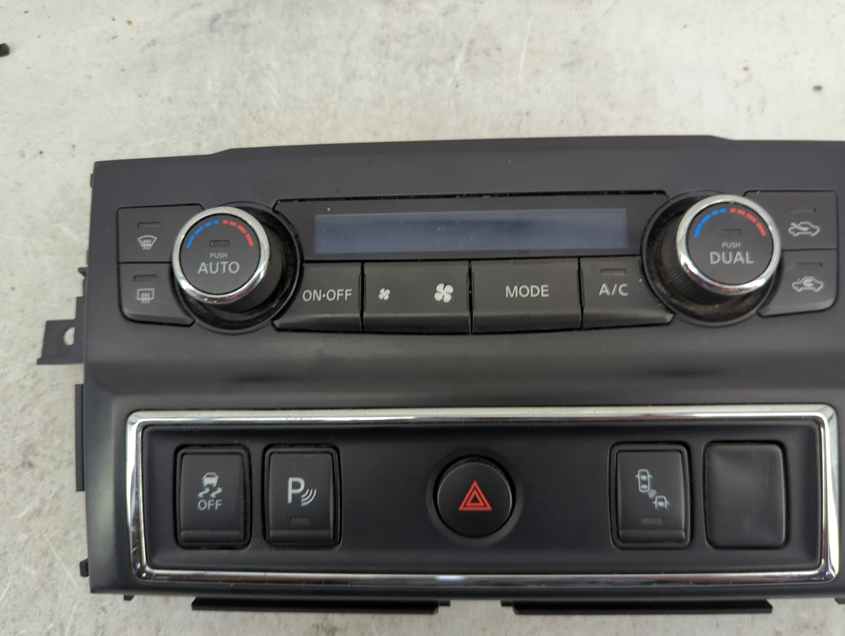 2016-2022 Nissan Titan Climate Control Module Temperature AC/Heater Replacement Fits Fits 2016 2017 2018 2019 2020 2021 2022