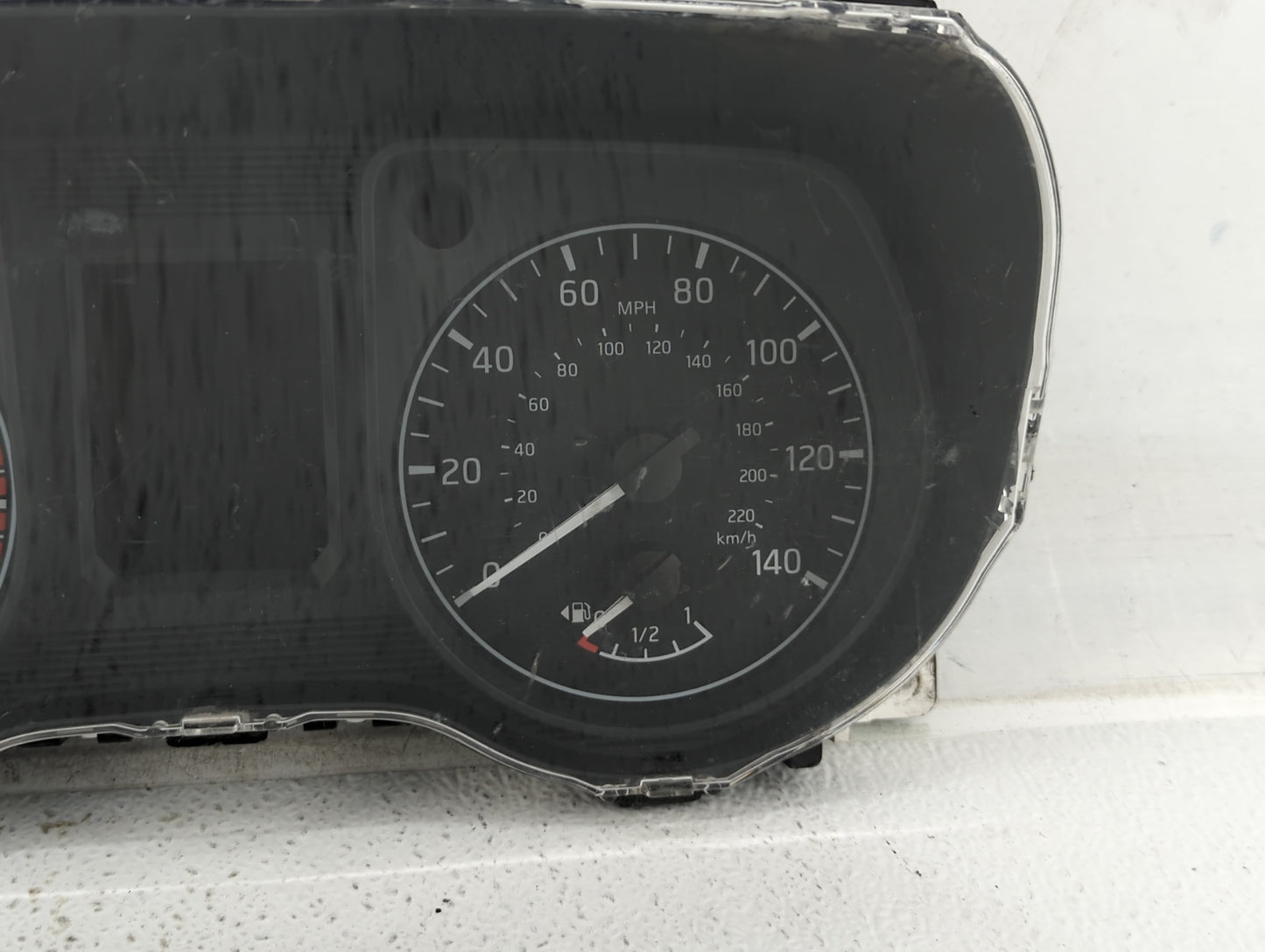 2018 Nissan Titan Instrument Cluster Speedometer Gauges P/N:24810EZ05B Fits OEM Used Auto Parts - Oemusedautoparts1.com