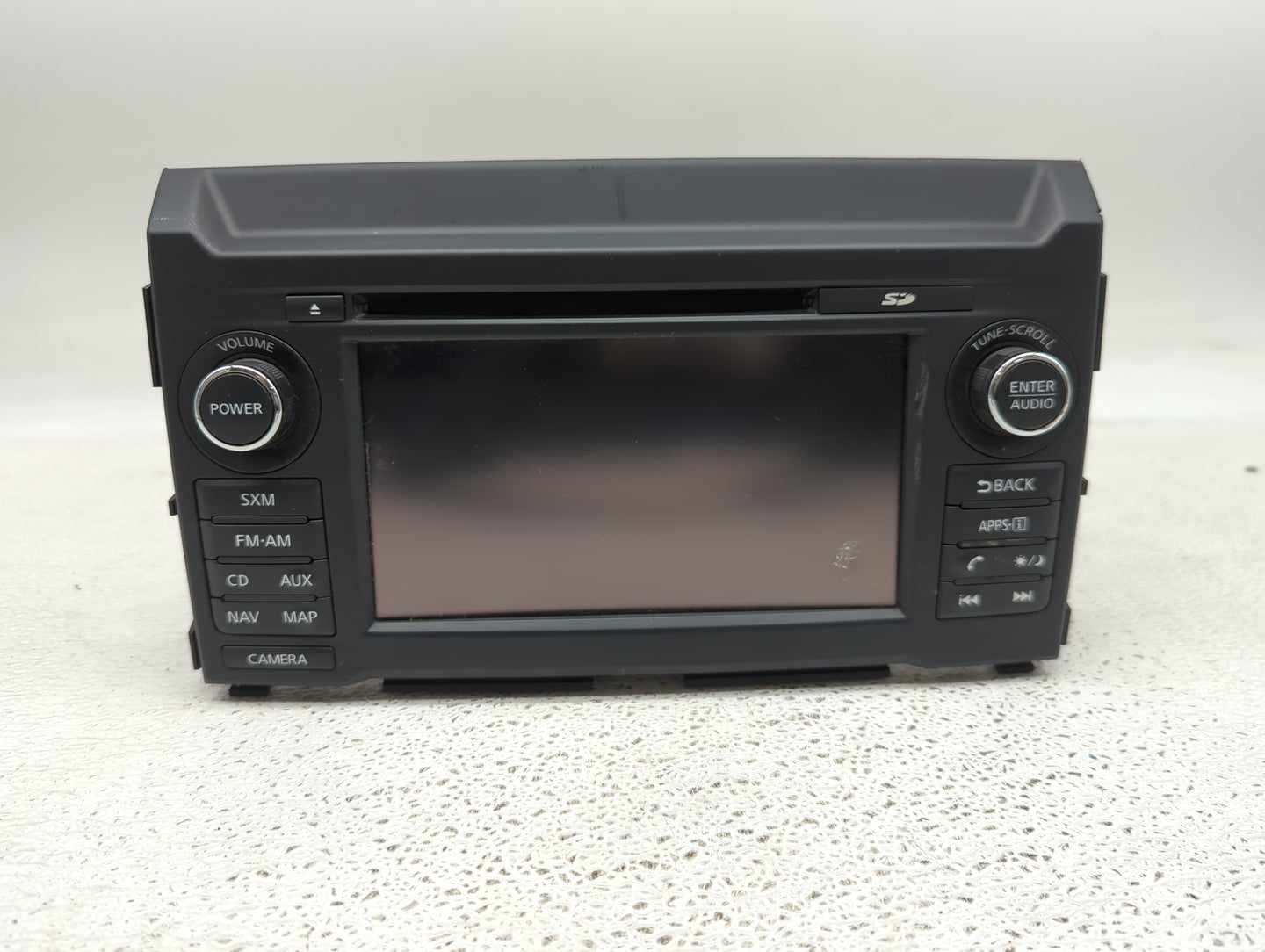 2018 Nissan Titan Xd Radio AM FM Cd Player Receiver Replacement P/N:25915EZ22C Fits OEM Used Auto Parts - Oemusedautoparts1.