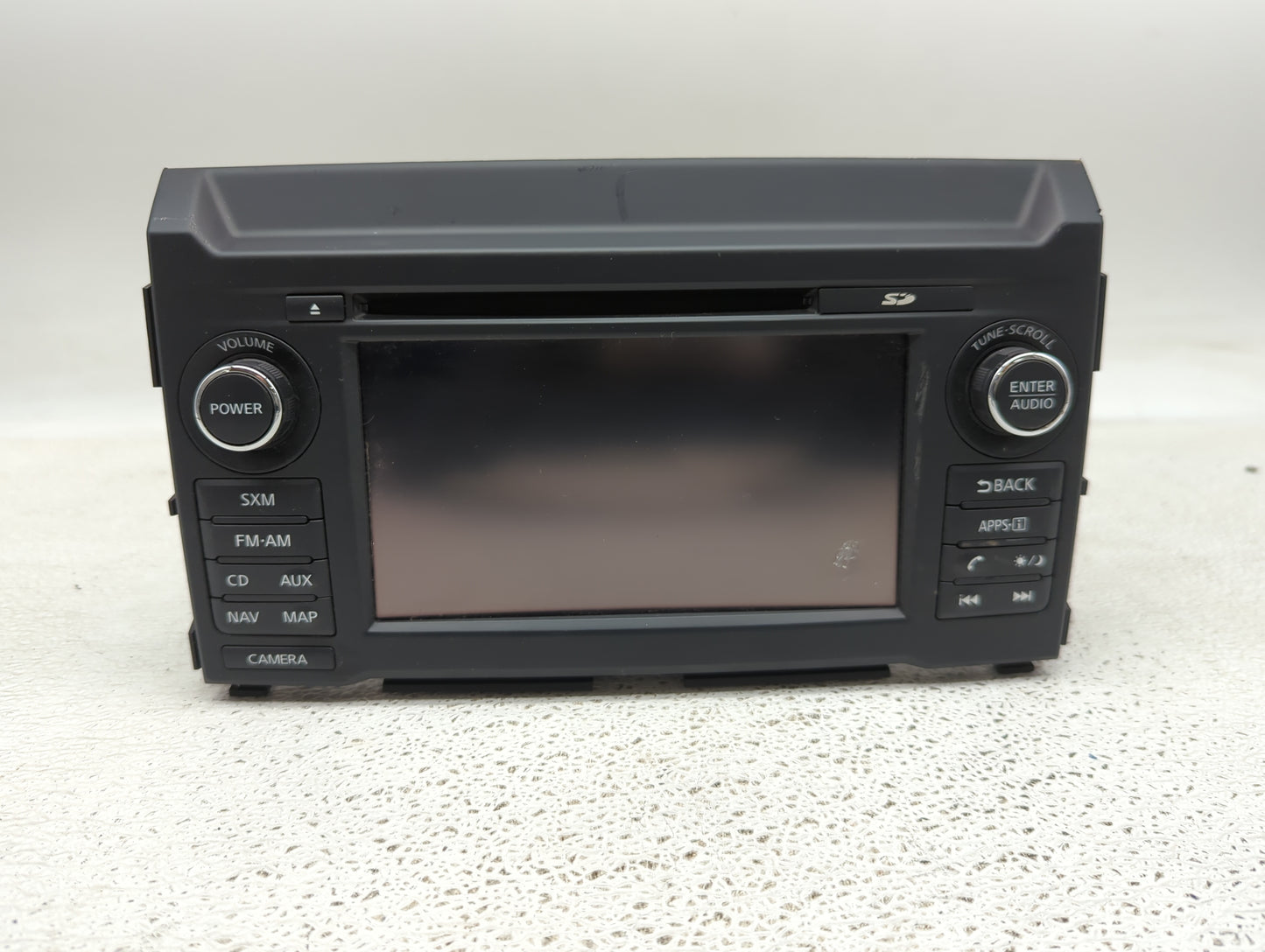 2018 Nissan Titan Xd Radio AM FM Cd Player Receiver Replacement P/N:25915EZ22C Fits OEM Used Auto Parts - Oemusedautoparts1.