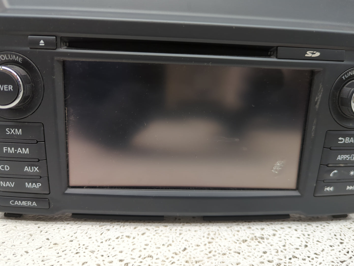 2018 Nissan Titan Xd Radio AM FM Cd Player Receiver Replacement P/N:25915EZ22C Fits OEM Used Auto Parts - Oemusedautoparts1.