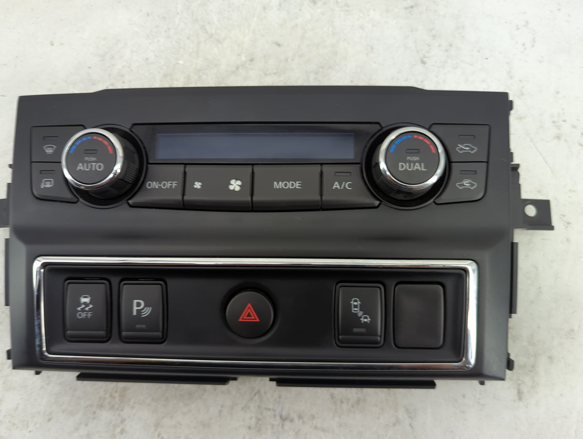 2016-2021 Nissan Titan Xd Climate Control Module Temperature AC/Heater Replacement Fits Fits 2016 2017 2018 2019 2020 2021 O