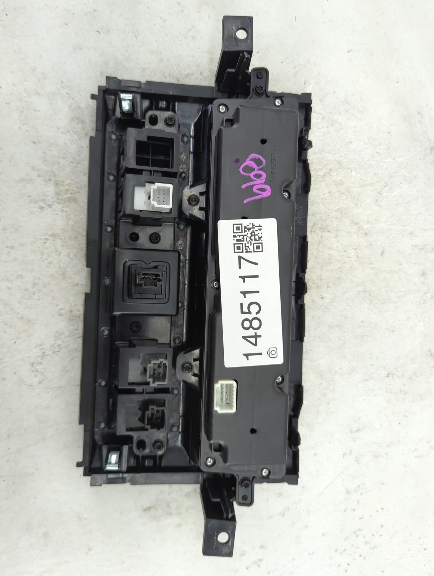 2016-2021 Nissan Titan Xd Climate Control Module Temperature AC/Heater Replacement Fits Fits 2016 2017 2018 2019 2020 2021 O