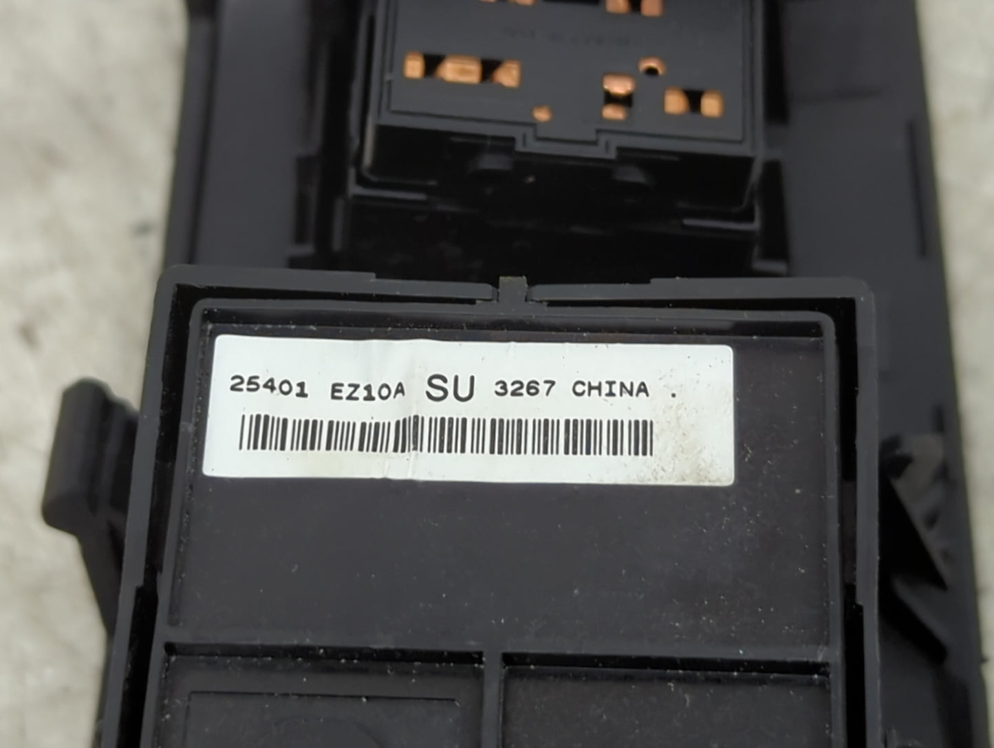 2016-2022 Nissan Titan Xd Master Power Window Switch Replacement Driver Side Left P/N:25401 EZ10A Fits OEM Used Auto Parts -