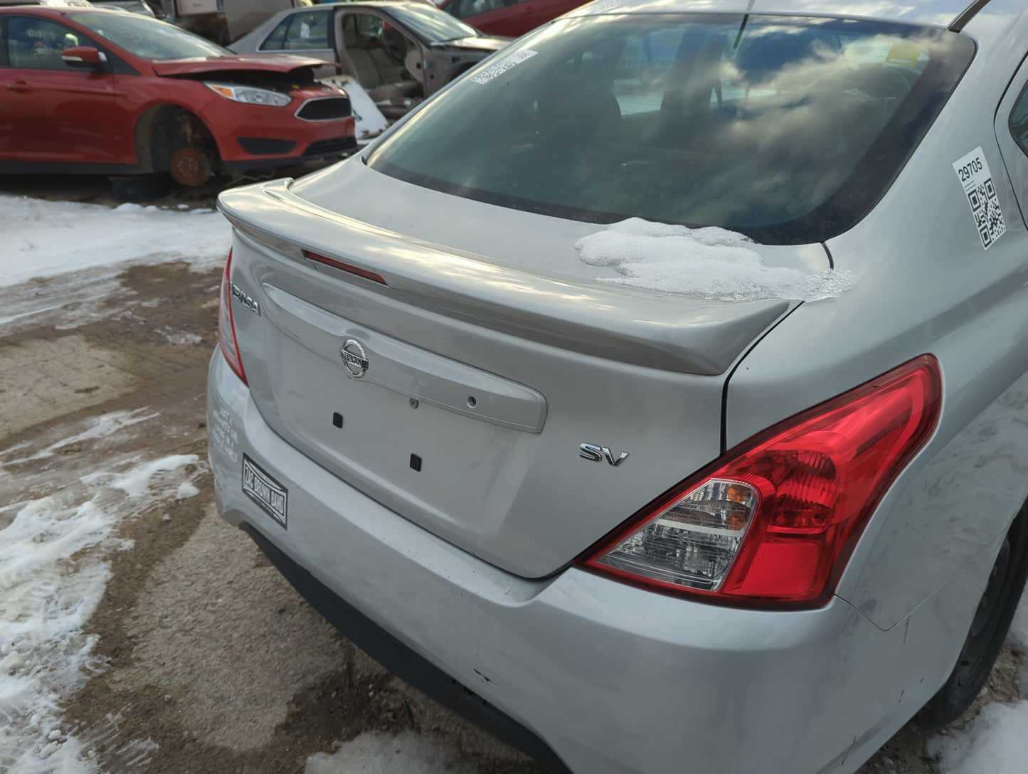 2012-2018 Nissan Versa Trunk/decklid/hatch/tailgate Oem 1316665 - Oemusedautoparts1.com