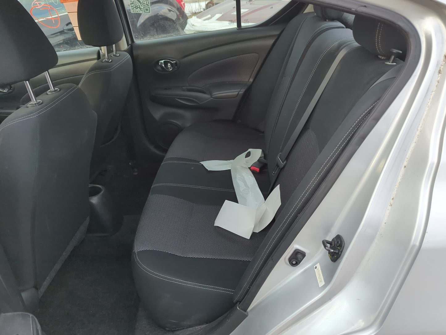 2018 Nissan Versa Rear Seat Oem - Oemusedautoparts1.com
