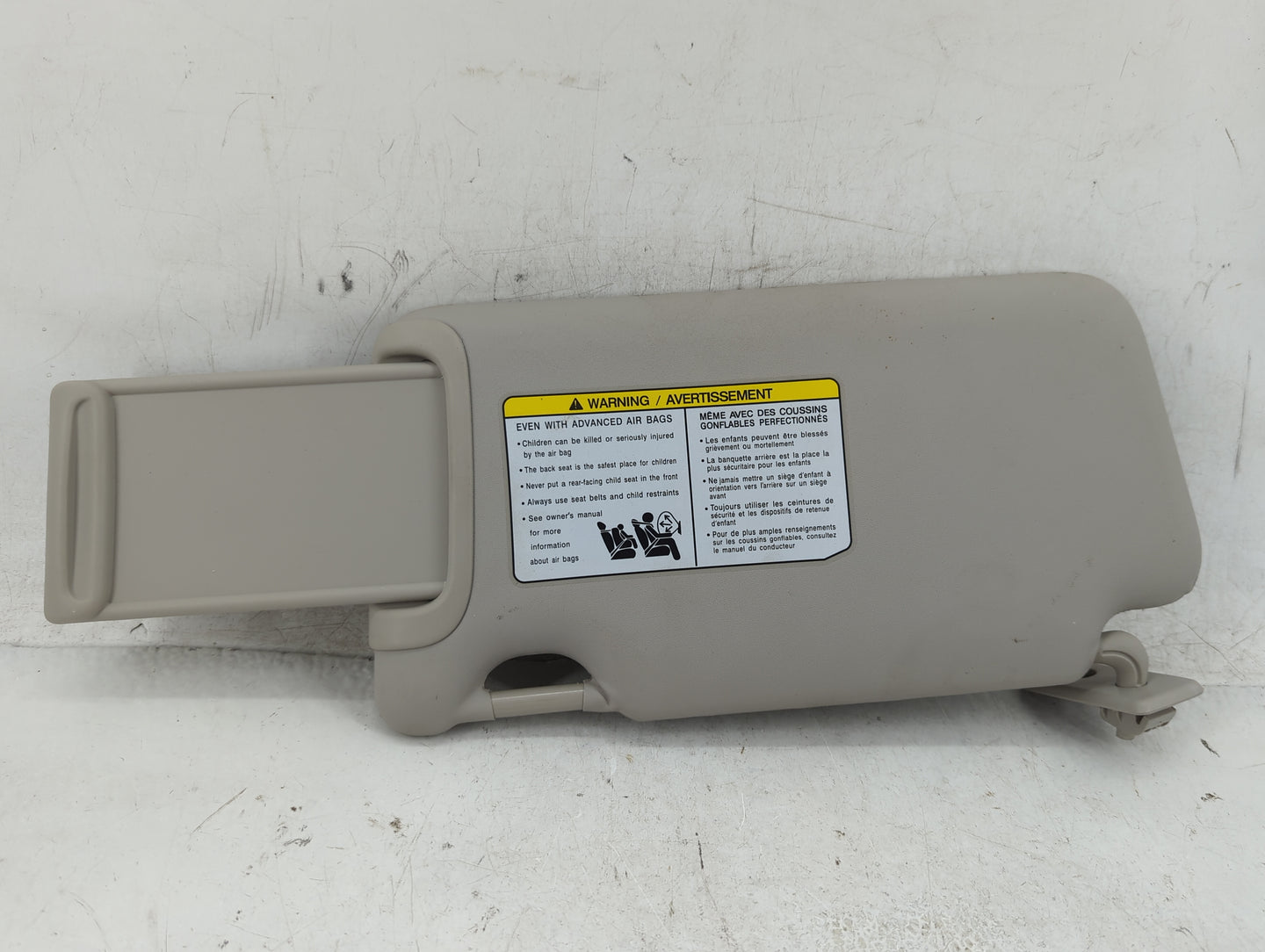 2016-2019 Nissan Versa Sun Visor Shade Replacement Passenger Right Mirror Fits Fits 2015 2016 2017 2018 2019 OEM Used Auto P
