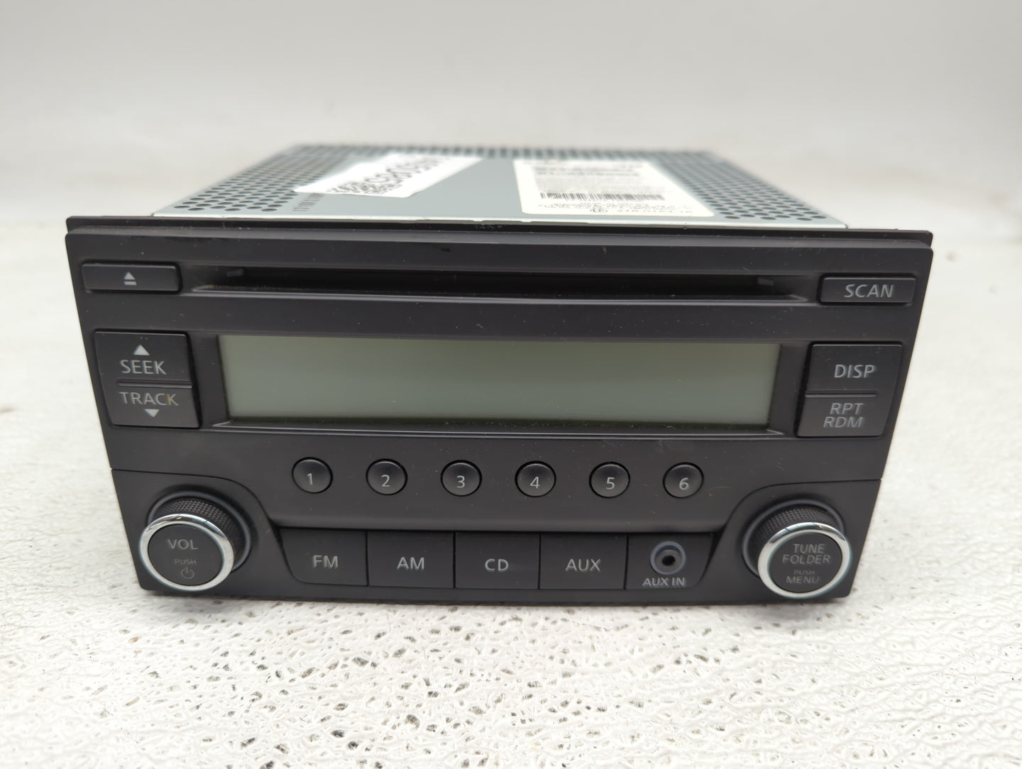 2014-2019 Nissan Versa Radio AM FM Cd Player Receiver Replacement P/N:28185 3VY0A Fits Fits 2014 2015 2016 2017 2018 2019 OE