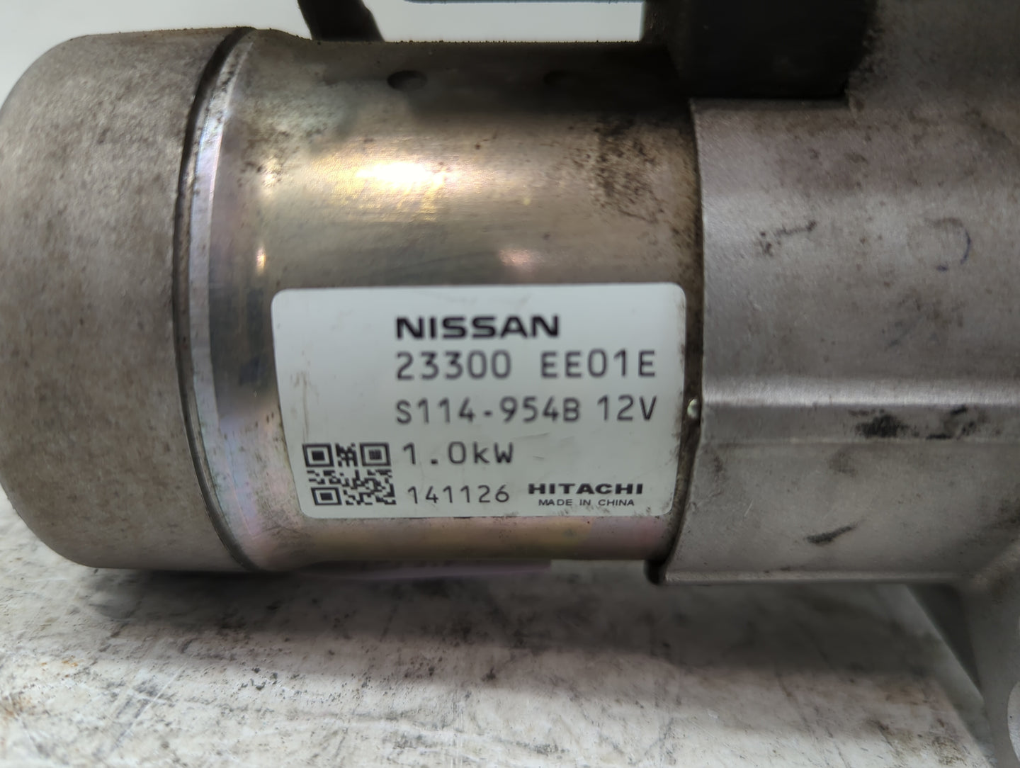 2012-2019 Nissan Versa Car Starter Motor Solenoid OEM P/N:23300 EE01E Fits Fits 2012 2013 2014 2015 2016 2017 2018 2019 OEM 