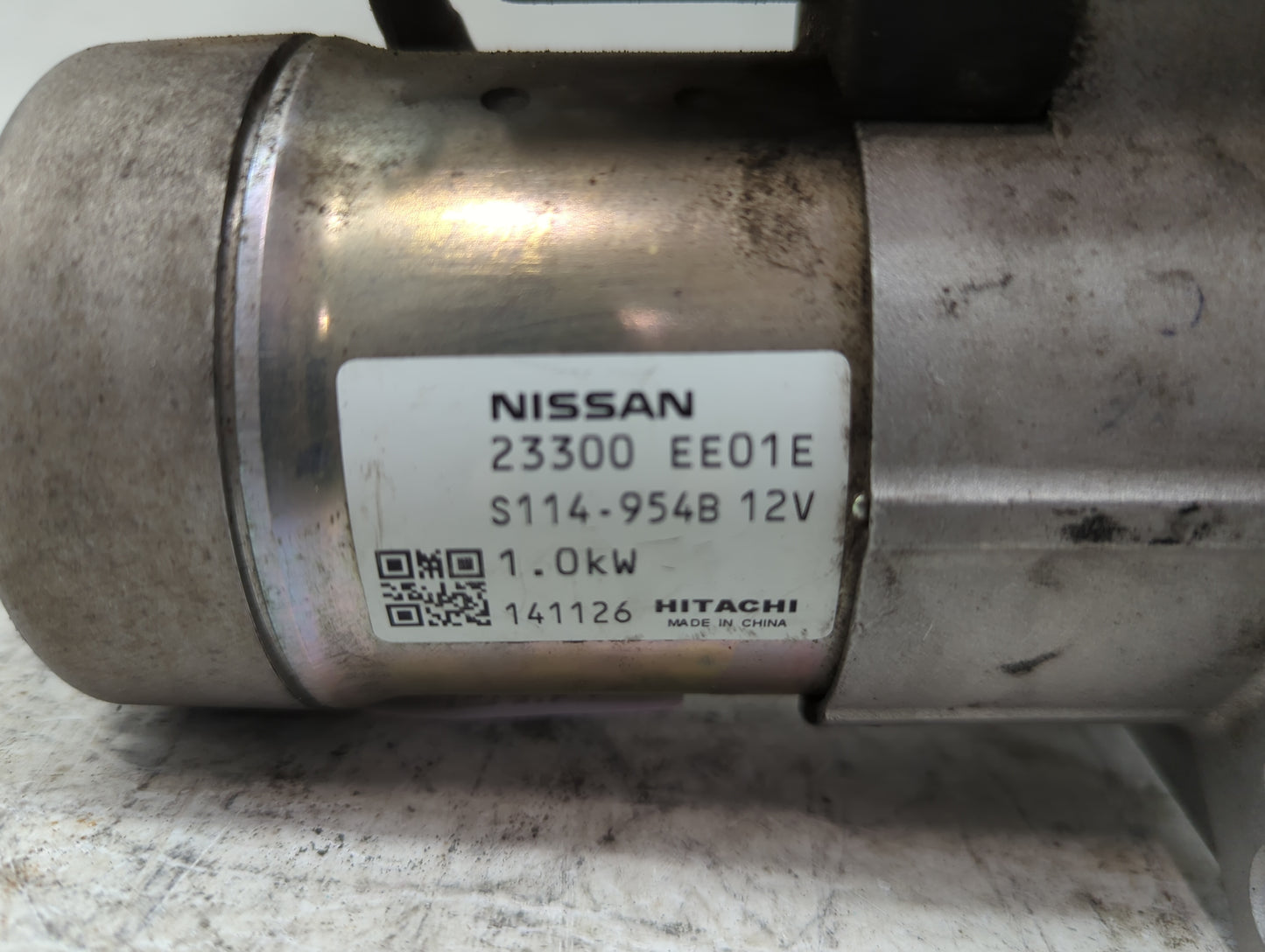 2012-2019 Nissan Versa Car Starter Motor Solenoid OEM P/N:23300 EE01E Fits Fits 2012 2013 2014 2015 2016 2017 2018 2019 OEM 